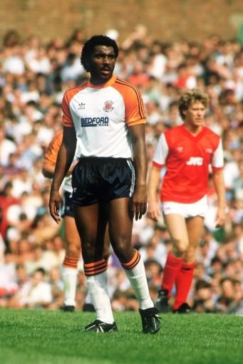 Man like Ricky Hill a pioneer for black footballers ... Happy Birthday Ricky a Luton Town legend  