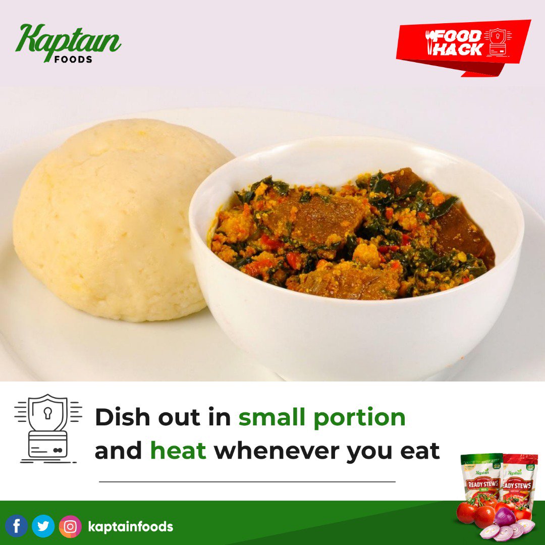 kaptainfoods's tweet photo. Prevent that beautiful pot of Egusi soup from getting sour.

Tag a friend that needs to see this.

#naija #naijafoods #naijafoodie #naijafood #stewoflife #everywherestew #ÓlóbéLoLóKó #kaptainfoods #readystews #foodhack #foodhacks #tagafriend #cheftricks https://t.co/GAIeZRbDZx