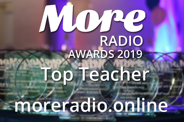 moresussex's tweet image. The More Radio Awards 2019 are coming. We're looking to recognise a "Top Teacher" - Nominate the Teacher, Head Teacher or Teaching Assistant who you think deserves ‘gold star’ recognition.   #MoreRadioAwards #TopTeacher - bit.ly/2UcZ9wS