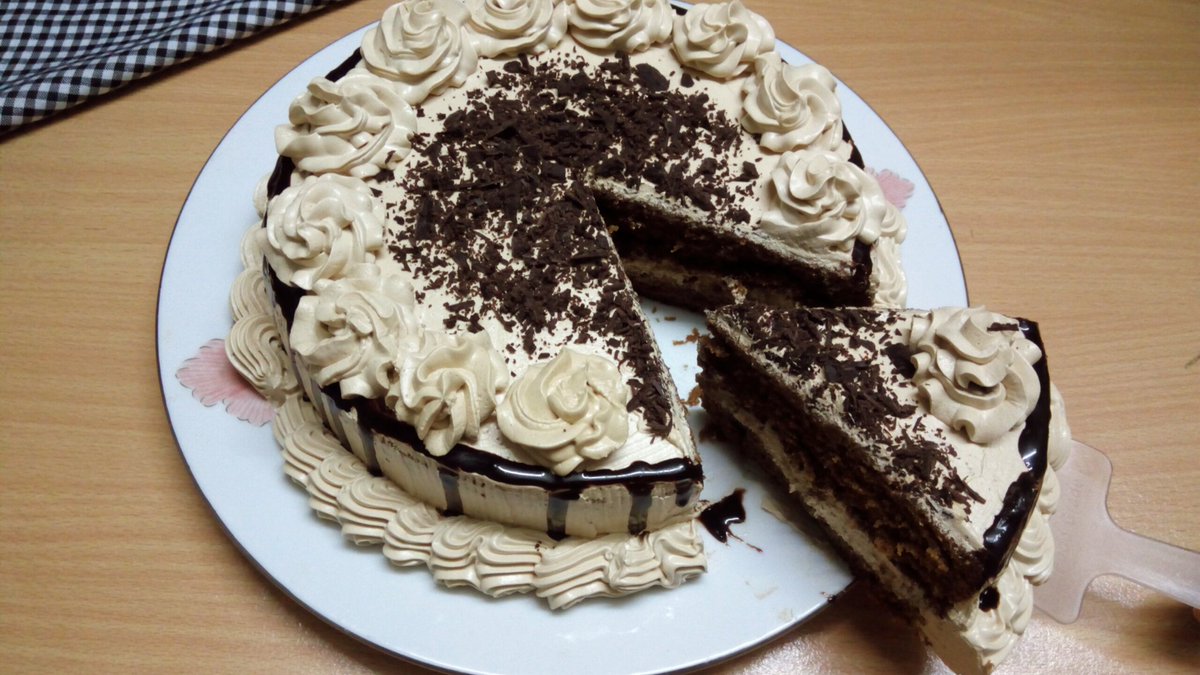 Coffee cake 
Video link... youtu.be/JFI42czaeTE