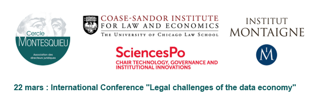 CercMontesquieu's tweet photo. Le Cercle Montesquieu co-organise une conférence sur les défis #juridiques de l'économie des #données le 22 mars avec @sciencespo , l'institut Montaigne, (@i_montaigne), Coase-Sandor Institute for Law and Economics -Université de Chicago, @CBernardins  ▶️https://t.co/5uXiJjlCFb https://t.co/eWn57U3rqX
