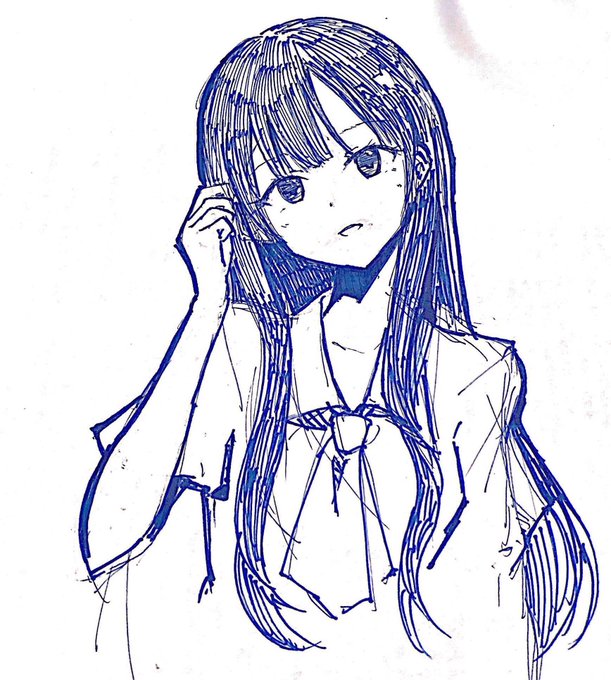 お泊まりコースが決まったので、時間潰しに絵を描きました
手なりゆかり 