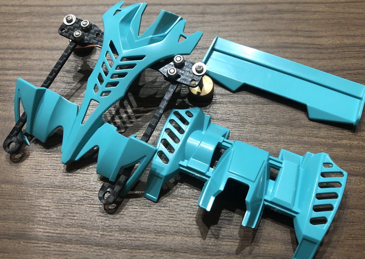 𝕙𝕪𝕖𝕟𝕕 Ar Twitter ビートマグナム Trf Tsで作ったプラボディ提灯 Fm Aにも使えるぜ ミニ四駆