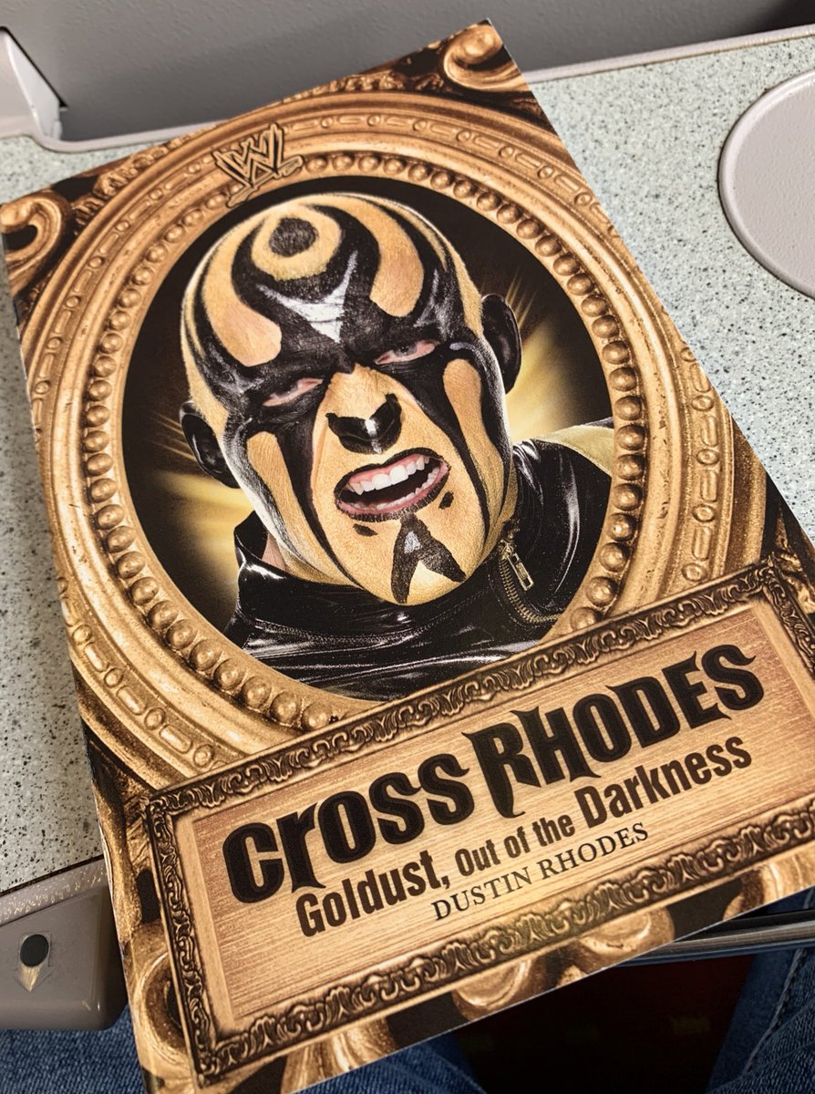 MartinWatchorn's tweet photo. The first ever spoken tour by @dustinrhodes with @Inside_TheRopes cannot wait to hear the great man live. Wrestling is in his blood, his gold blood! Looking forward to seeing #Goldust @KennyMc1985 & all the #ITRlive team later #Birmingham #UK #NeverForgetTheName @TIWFILM https://t.co/CX3KhRW3Rr