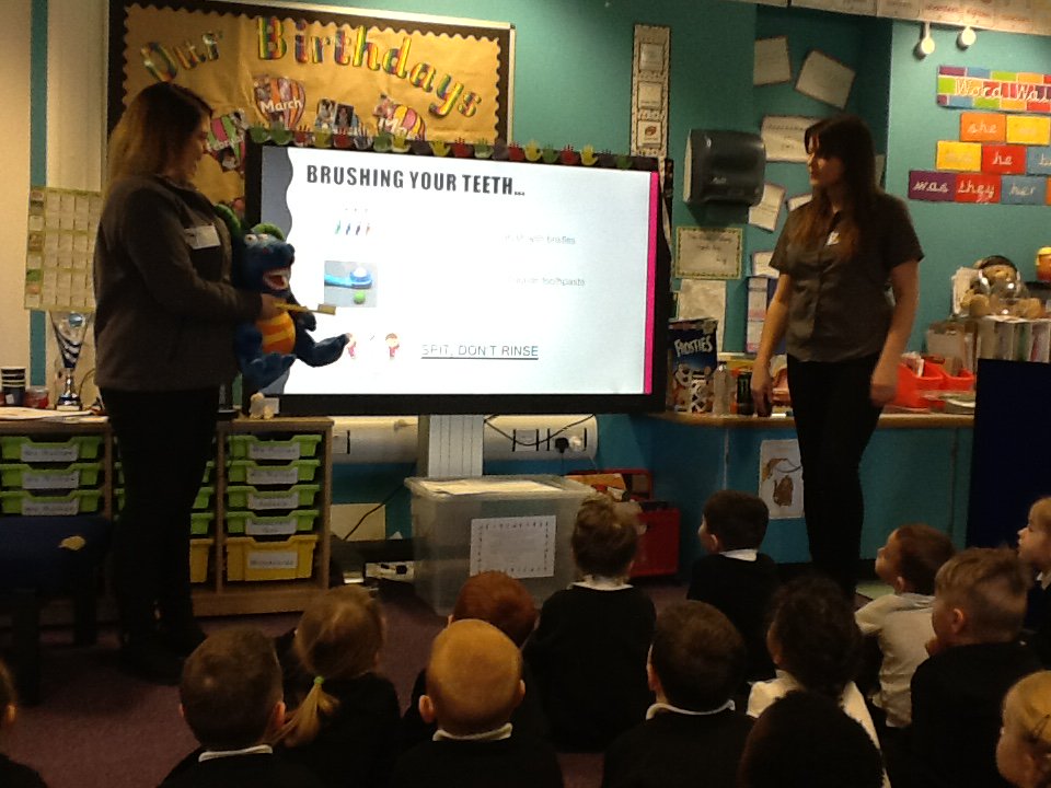 HinckleyParks on Twitter "EYFS enjoyed a visit from JDRM Dental Care