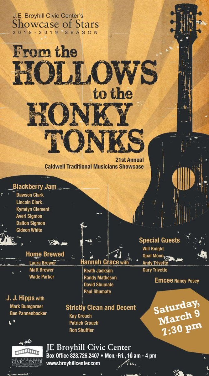 NC_Values's tweet photo. #Americana Music the Focus of ‘From the Hollows to the Honky-Tonks’ in 21st Annual Caldwell Traditional Musicians Showcase - Influences, interests and ages of musicians vary; dedication does not: https://t.co/eLVUOABx1P Visit! @ExploreCaldwell &amp; @DowntownLenoir https://t.co/AZUoWONN9j