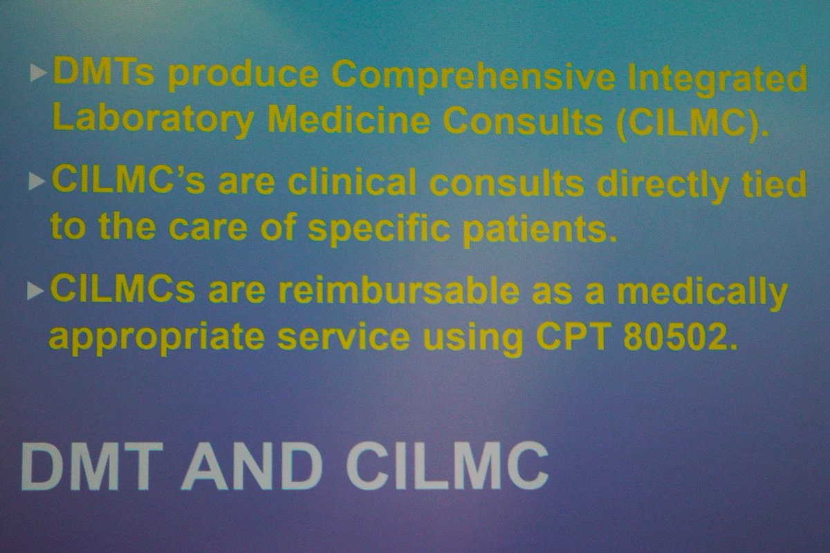 dmt_conference's tweet photo. How does the DMT provide value? The DMT is designed to reduce error, reduce the morbidity and mortality associated with diagnostic error, and to improve the quality of patient care.
Dr. Walsh at #dmtconference https://t.co/HQYgW3QcbX