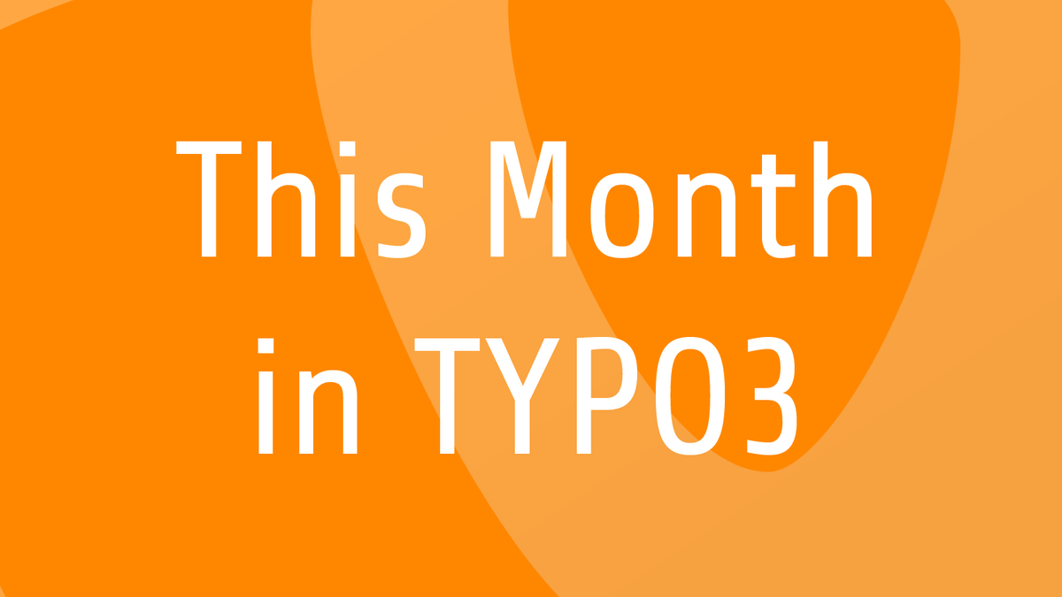 typo3's tweet photo. Hello there! Do you want to find out what's new in the world of #TYPO3? Learn more about a revised core development structure and upcoming elections in February's issue of #ThisMonthInTYPO3. Cheers! #PHP
https://t.co/4AFpRAaim7 https://t.co/wdaZDZftGL