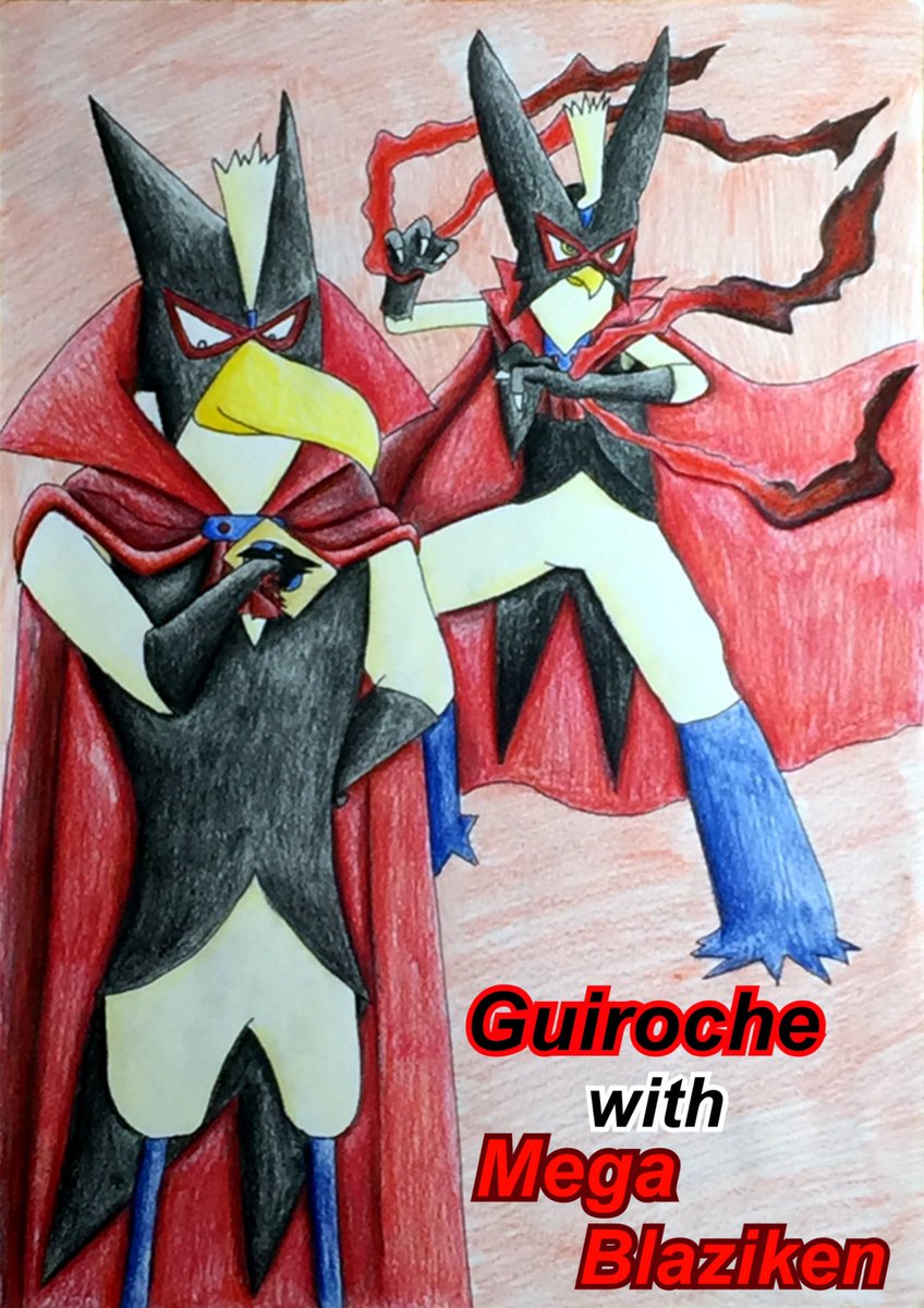 ট ইট র 葱黒 ネギクロ 私の好きなポケモン4体 第1弾で推しとコラボ画させたポケモン の中で そのうちの３体はメガシンカするんだけど 唯一好きなドンカラスだけメガシンカ進化しないというね 笑 ブラック指令 くそぉ 何故お前だけメガシンカせんのだ