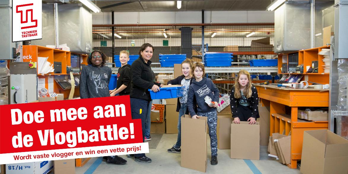 Vind jij het leuk om te vloggen of wil je het graag leren? Kom dan naar Techniek Tastbaar in Burgum en doe mee aan de vlogbattle! Ben jij de beste? Dan word jij de vaste vlogger van Techniek Tastbaar en #win je een dikke prijs. Let the battle begin!  #vlogbattle #vlog #vlogger