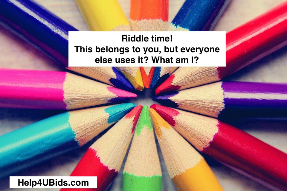 Help4UBids's tweet image. Its riddle time! #fattuesday #TuesdayThoughts  #TuesdayMotivation