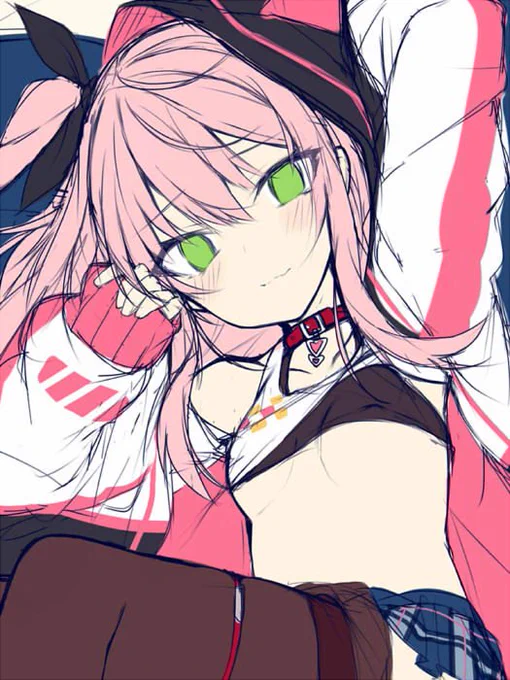 進行中ラフヾ(:3ノシヾ)ノシ
ぴんくちゃん! 