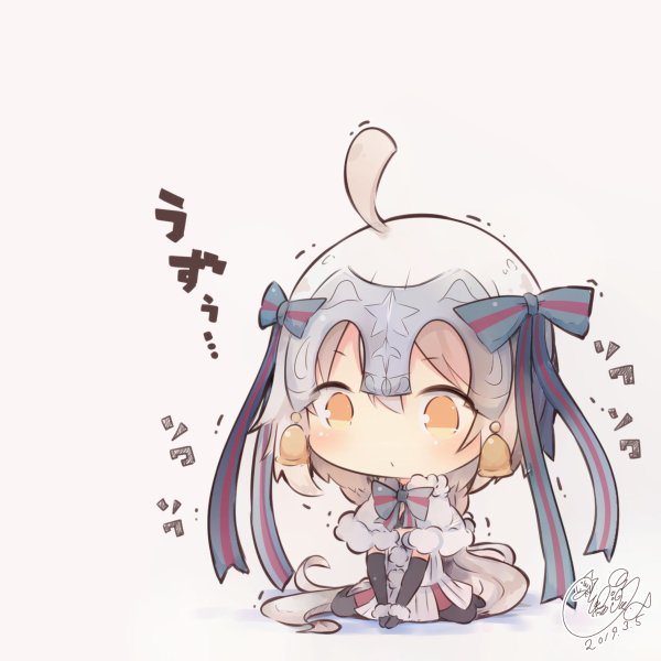 Fgo うずうずソワソワしてるジャンタちゃんがカワイイ