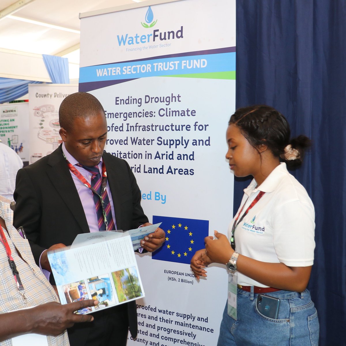 wstf_ke's tweet image. Water Sector Trust Fund (WSTF) showcases its programmes to delegates at the Devolution Conference 2019 #DevCon2019 #ProPoor #ServingTheUnderserved

@Ismail_Shaiye
@EUinKenya