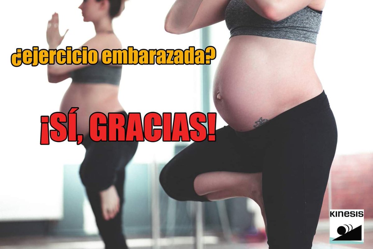 Claro que sí! 😊 Está más que recomendado para las futuras mamás que no tienen un embarazo con complicaciones. Lo ideal? Caminar a paso ligero, nadar y ejercicios aeróbicos de bajo impacto. Fuera mitos!🙈🙉🙊 Si tienes dudas, llámanos y te lo explicamos sin problemas 👍🏻