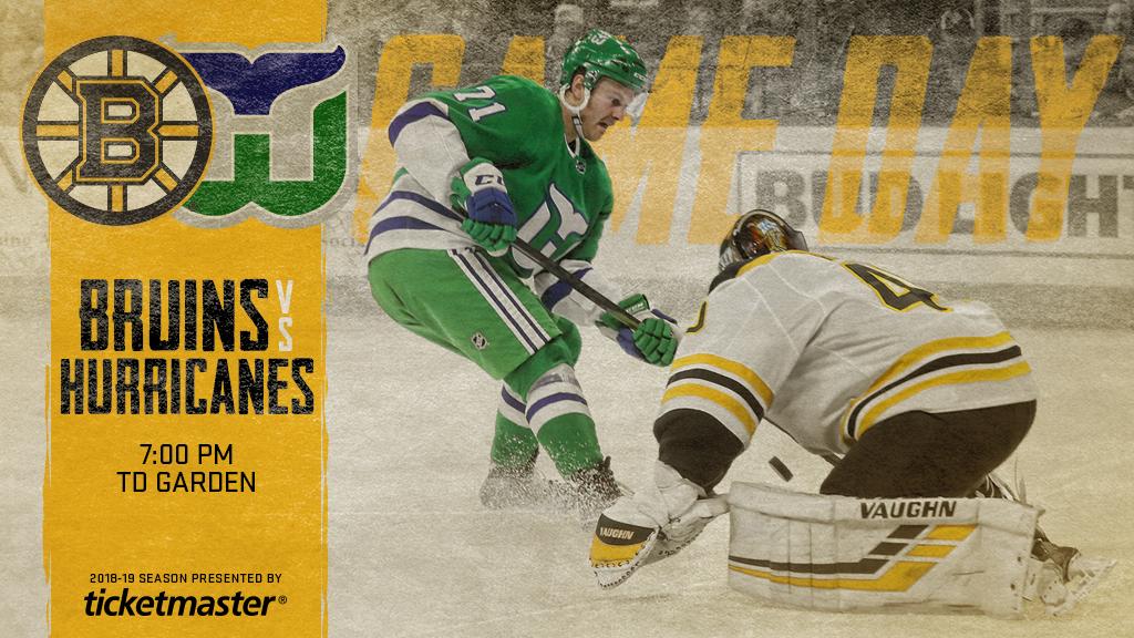 NHLBruins's tweet photo. Game day! The Bruins face off against the Hurricanes at TD Garden at 7PM ET.
๐บ: @NESN
๐ฒ: NESNgo
๐ป: @985TheSportsHub https://t.co/fz7pDZgHol