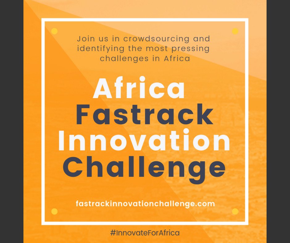 We are pleased to announce the launch of the Africa Fastrack Innovation Challenge. We invite citizens across Africa to submit your challenges about the most pressing challenges that you would like to solve in your region. Find out more: fastrackinnovationchallenge.com
#innovateforafrica