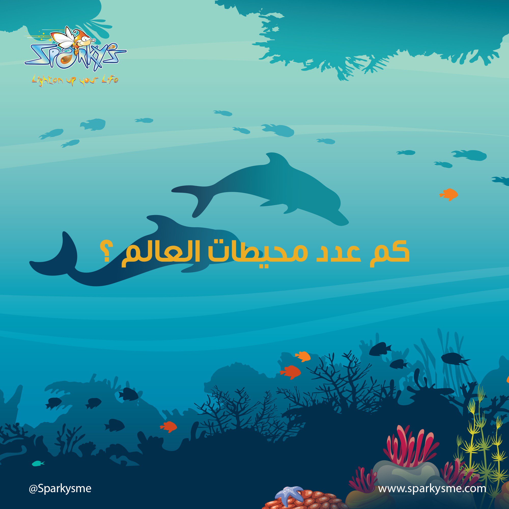 Sparkys سباركيز On Twitter سؤال اليوم مع سباركيز تحتل المياه حوالي 71 من مساحة سطح الكرة الأرضية تعرف كم عدد محيطات العالم Https T Co Banyrhyley Twitter