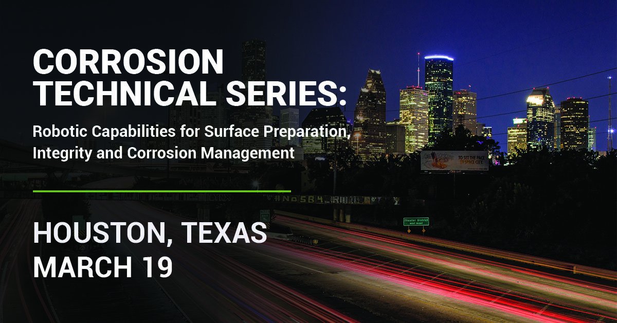 geckorobotics's tweet photo. The countdown begins to #NACEInternational's Corrosion Technical Series on March 19! Don't miss our presentation on Data Driven Decisions Through Robotic NDT by Ed Bryner.

 @NACEtweet #GeckoRobotics #Robotics #robots #ndt #ndtinspections #inspections #conference #corrosion https://t.co/5NPfLabebC