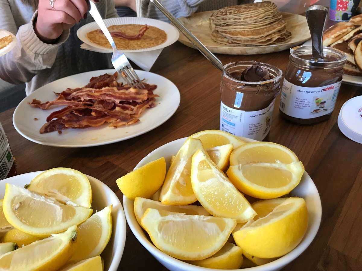 We_Are_Haygarth's tweet image. Thank you to our wonderful #charity team who brought us a very happy #PancakeDay 😍 all in support of @polkatheatre.