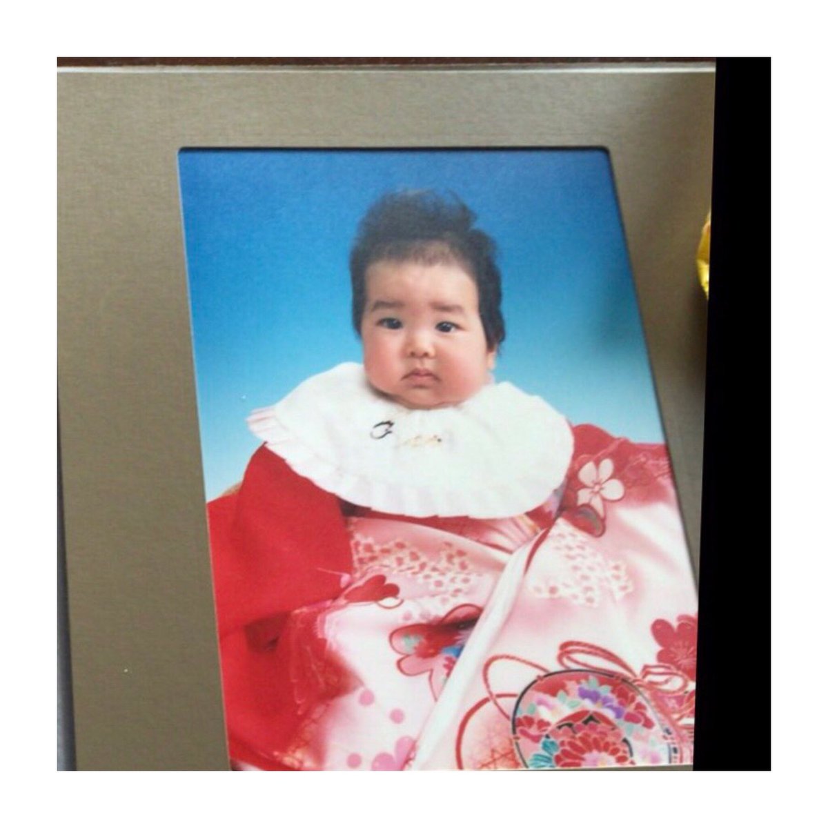 頬っぺた赤ちゃんの頃から変わらない