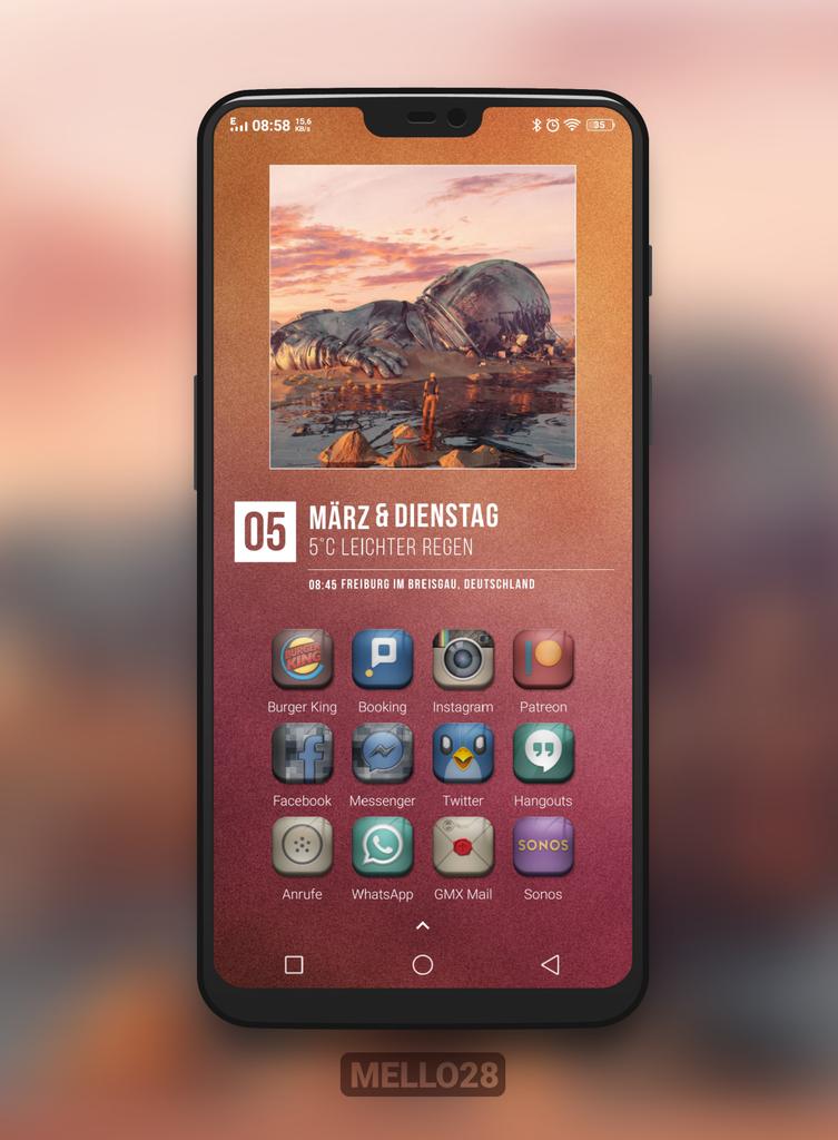 iPhonic4's tweet photo. Today setup
#desire2 by @Coccco28
#kwgt Wolfie 111
Wallpaper Picture from here
#hishoot2i By @RodKahx
🍀🍀🍀😋 https://t.co/82xwmOWy78