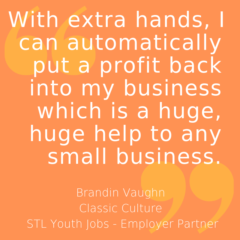 StlYouthJobs's tweet photo. Having help this summer can make all the difference. Prepare for your summer staff today by applying to be an employer partner. https://t.co/V5vMnZcJB1
#summerjobs #workforcedevelopment #hireyouth #youthemployment #stlouis #smallbusinessSTL https://t.co/Ubrfp9vLuF