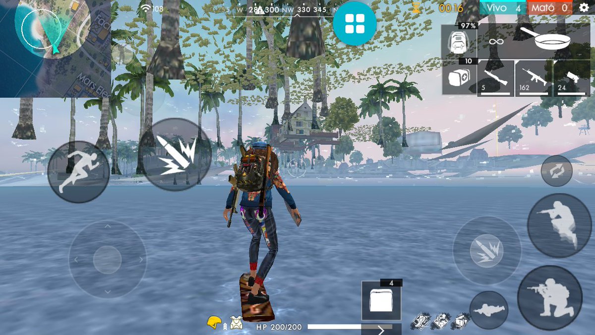 Perdí como 150 puntos en clasificatoria pero luego descubrí uno de los bugs más grandes del juego, aunque no sé si alguien lo había hecho antes. Se puede disparar y todo.