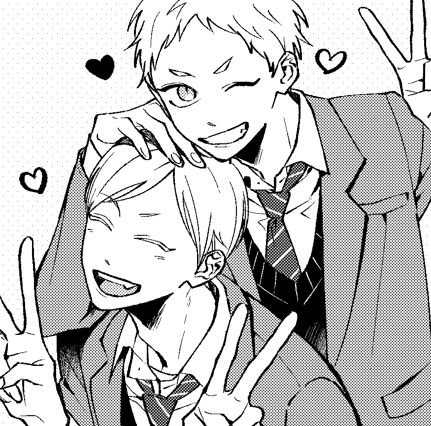 #ひらいて赤ブー

ハ〇キュー!!の灰羽リ〇ーフ×夜久〇輔のプチオンリーを何卒～～!!今年も舞台にアニメ4期とまだまだ盛り上がってる音駒の彼らをよろしくお願いします～～!!🙆‍♀️🙇‍♀️🌋 