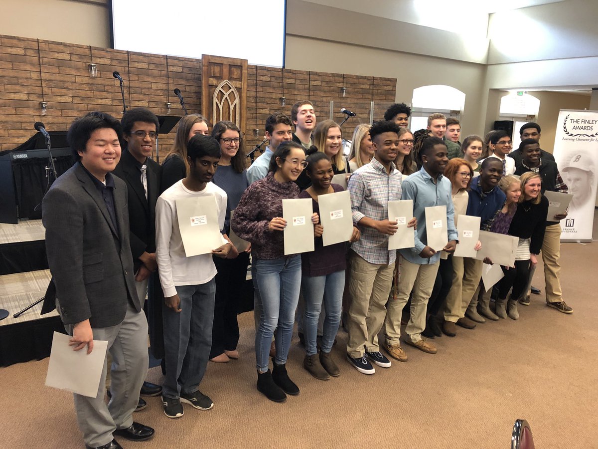Congratulations to our 2019 <a href="/HooverHighBucs/">Hoover High School</a> @BobFInleyHistor Finley Award Winners! 🏆