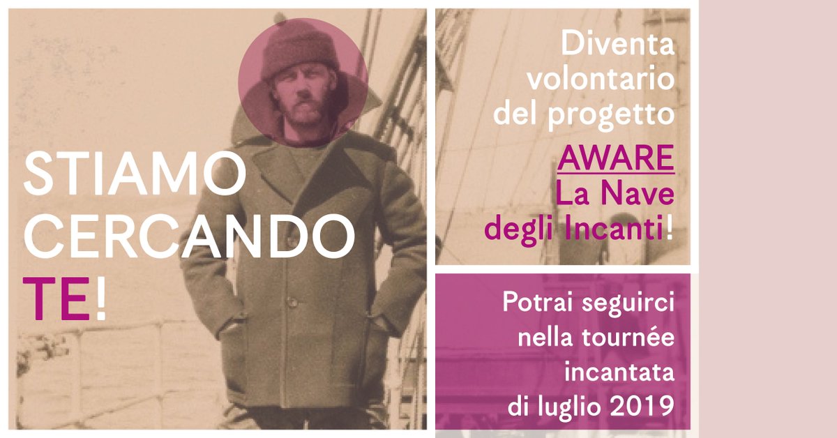 GommalaccaT's tweet photo. #LaNavedegliIncanti

#GommalaccaTeatro È ALLA RICERCA DI VOLONTARI!

Scopri subito come candidarti compilando il form al link https://t.co/8qdqCQ9kxE, oppure contattaci all’indirizzo aware@gommalaccateatro.it o al numero di segreteria 393 305 4088.
HAI TEMPO FINO AL 29 MARZO! https://t.co/409L0yiA96