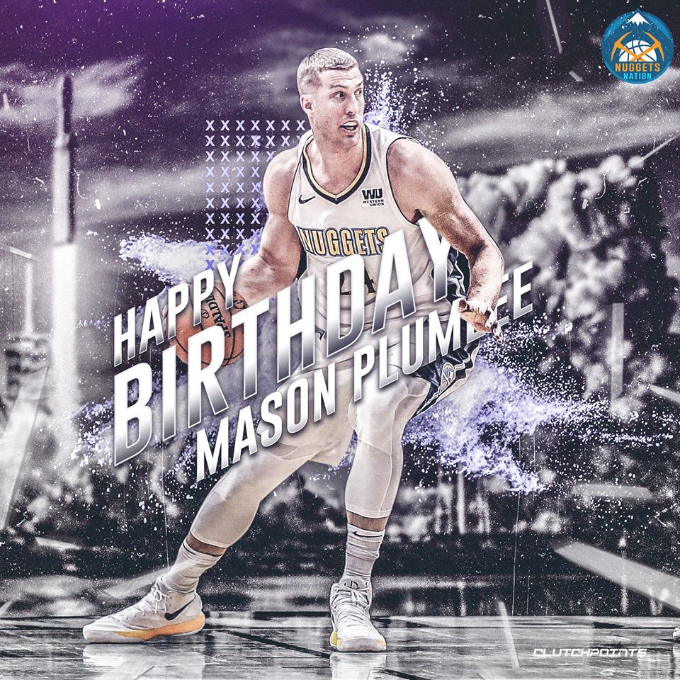 Join Nuggets Nation in wishing Mason Plumlee a happy 29th birthday!    