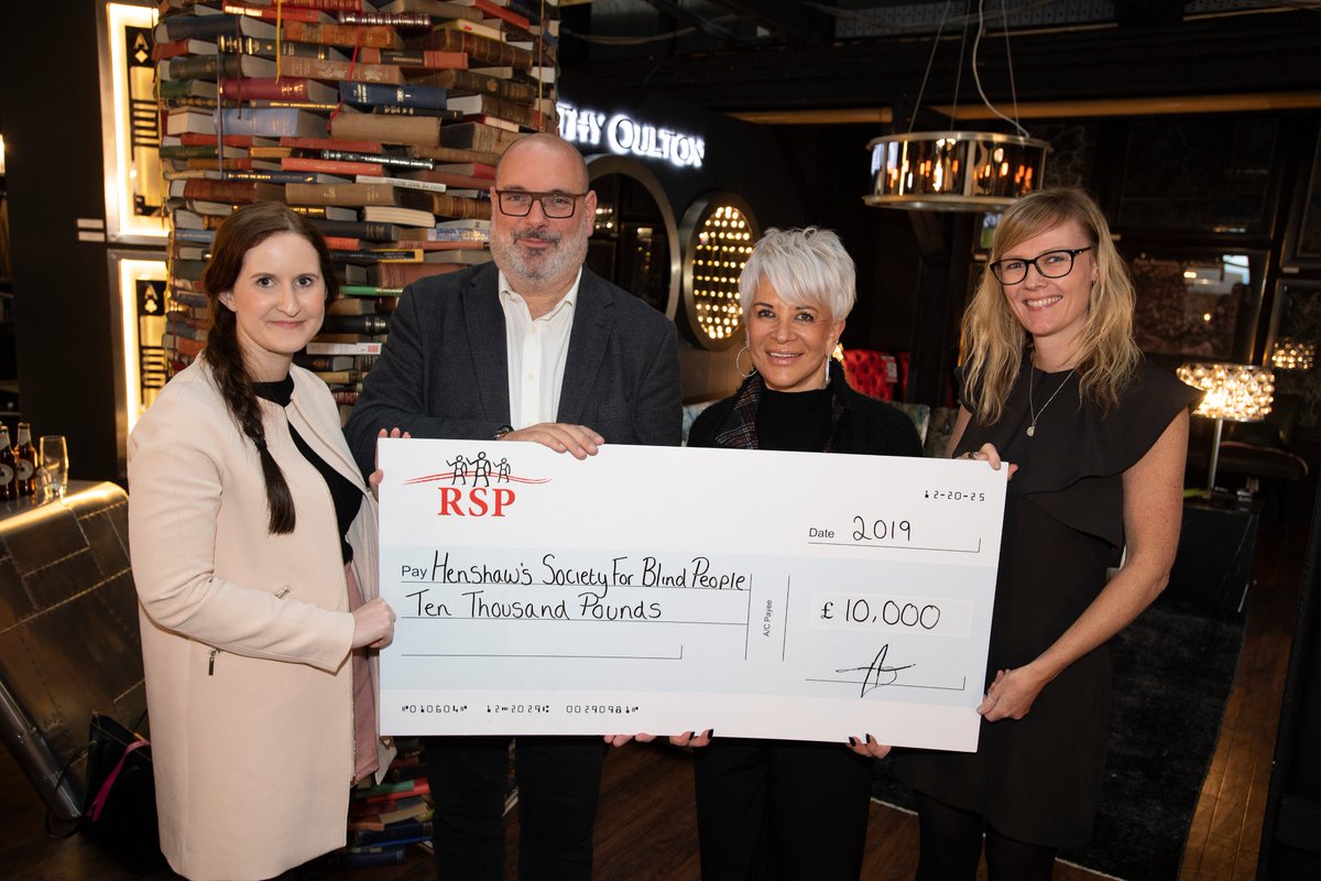 RedSeaPed's tweet photo. 📍 @Henshaws - £10,000 towards purchasing equipment for the “I can do it” residential weekend.

#Charities #RedSeaPedestrians #10For10For10 https://t.co/EDCT2kjwNj