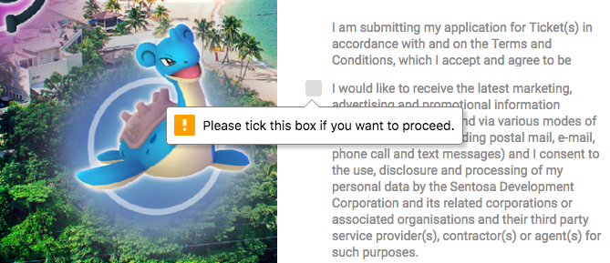 PixiePixiePeach's tweet photo. @Sentosa_Island Isn't this against PDPA regulations? https://t.co/VBCeVBECao