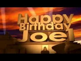 Happy Birthday, Joel Osteen. Life is a journey, enjoy every mile. God bless you!!! 