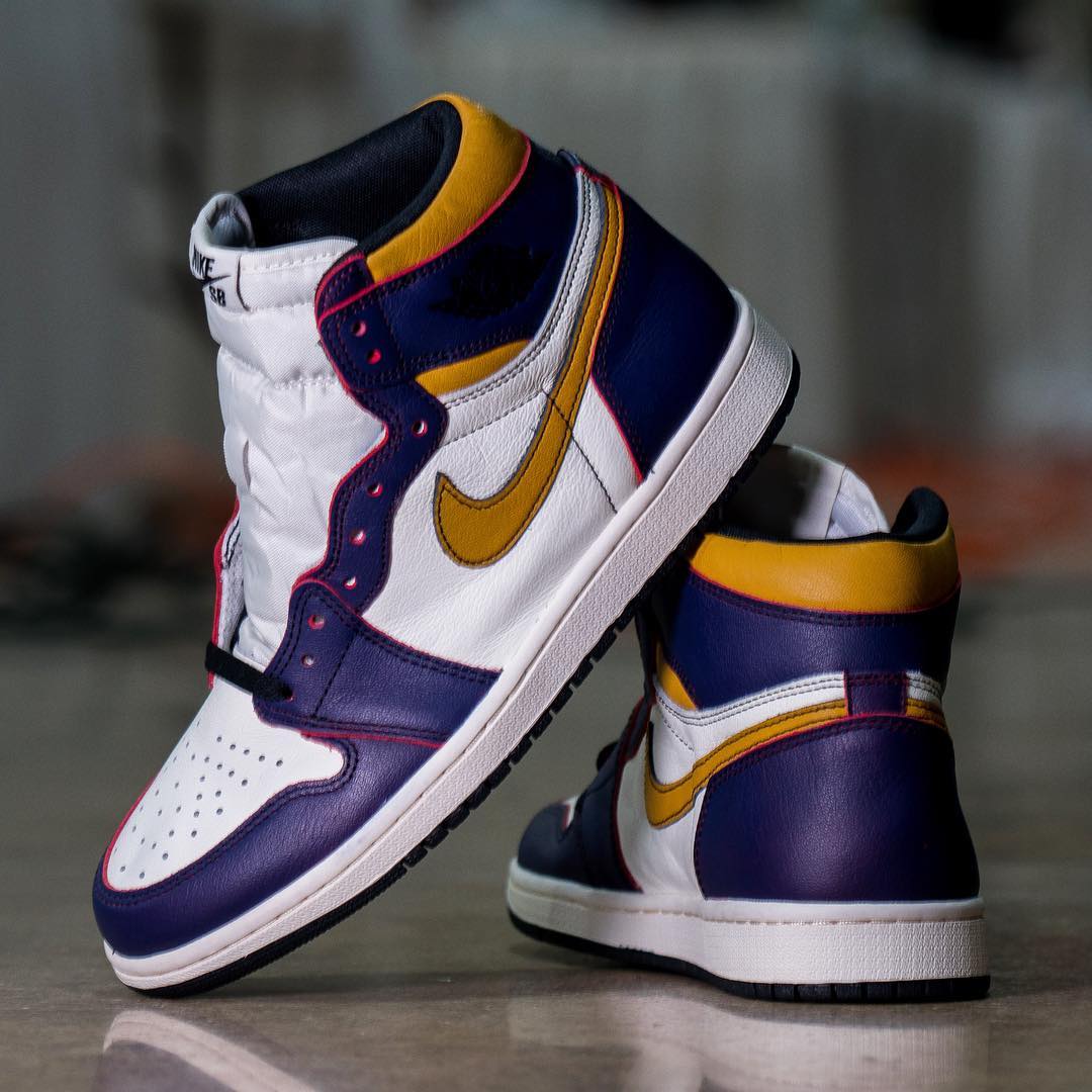 jordan 1 sb lakers