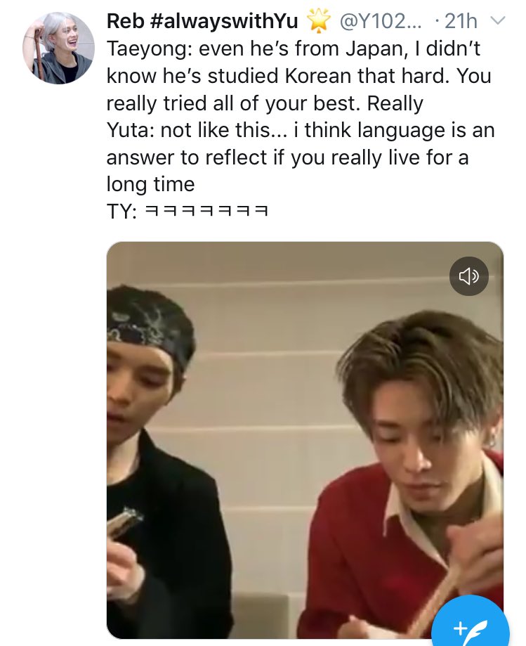“I think language is an answer to reflect if you really live here for a long time”Yuta, vlive (2019)