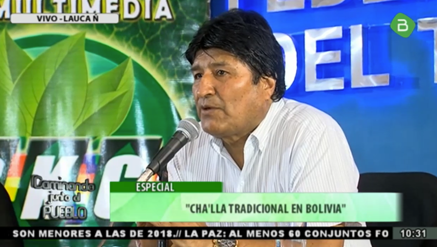 Composición No es suficiente emitir Bolivia tv Oficial on Twitter: "#EnVivo | Responsable de Radio Soberanía,  Andrés Checa, en Programa "Caminando Junto al Pueblo" en Radio Kawsachun  Coca, señala que la fundación del medio "ha sido uno