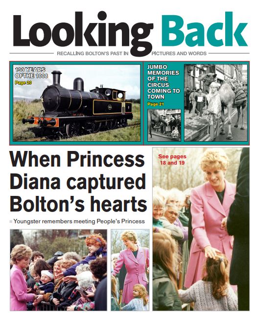 Lovely Looking Back supplement in tomorrow's <a href="/TheBoltonNews/">The Bolton News</a> looking back at Princess Diana's visit to Bolton #buyapaper <a href="/RosalynERoden/">Rosalyn Roden</a>