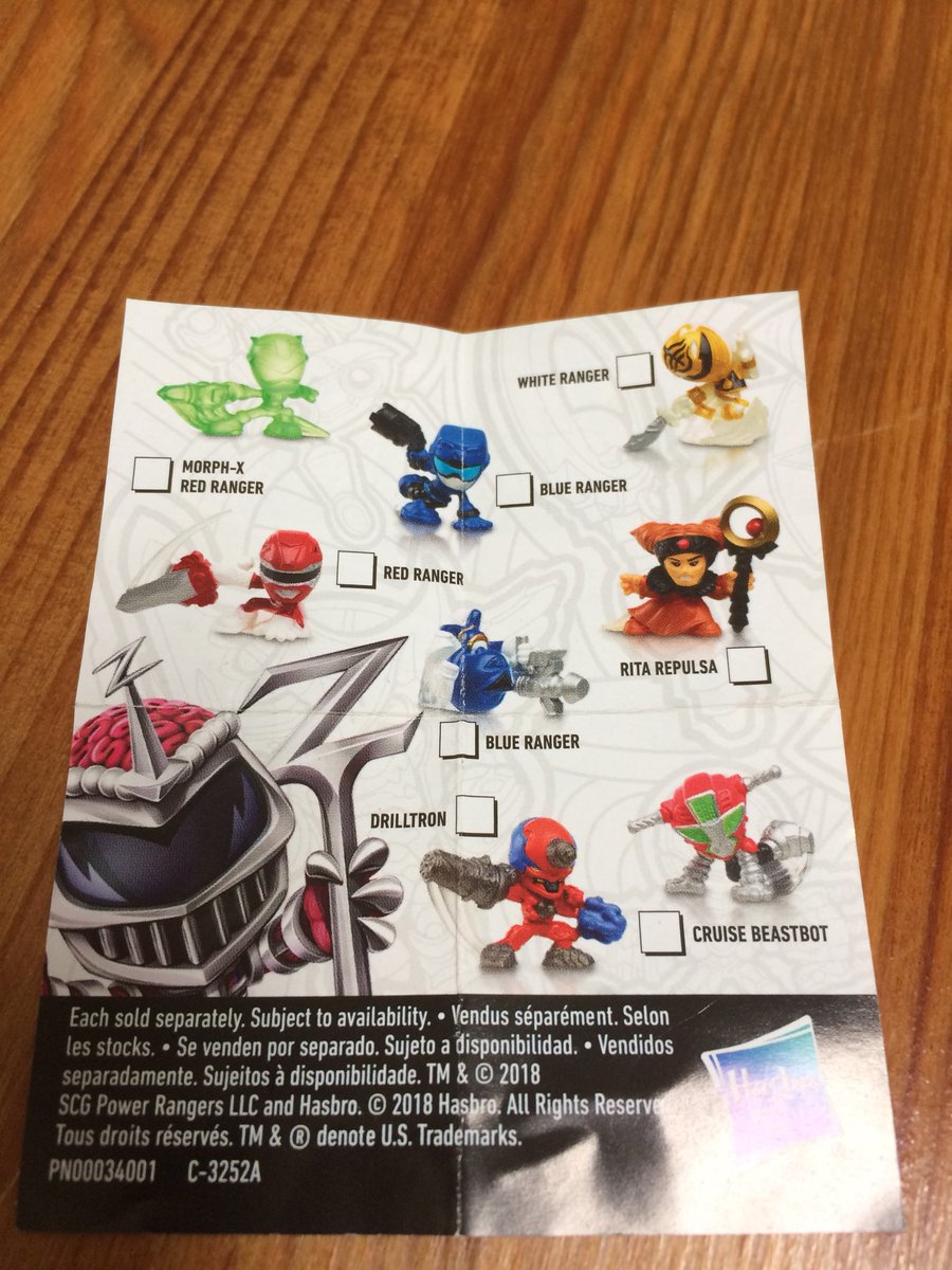 power rangers micro morphers