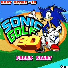 Sonic Golf 3D tweet media
