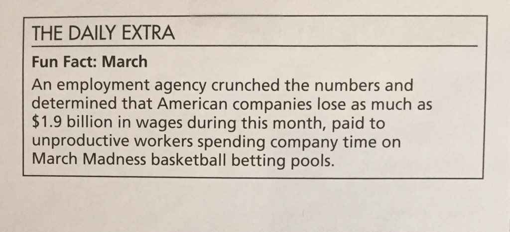 SPUCompliance's tweet photo. Thank you to @piting21 for sharing this 👇🏼💸 fun fact with the @SPUAthletics office 🤯 &amp; oh yea DONT BET ON IT 🦚🏀 https://t.co/lDAHoM1RaO