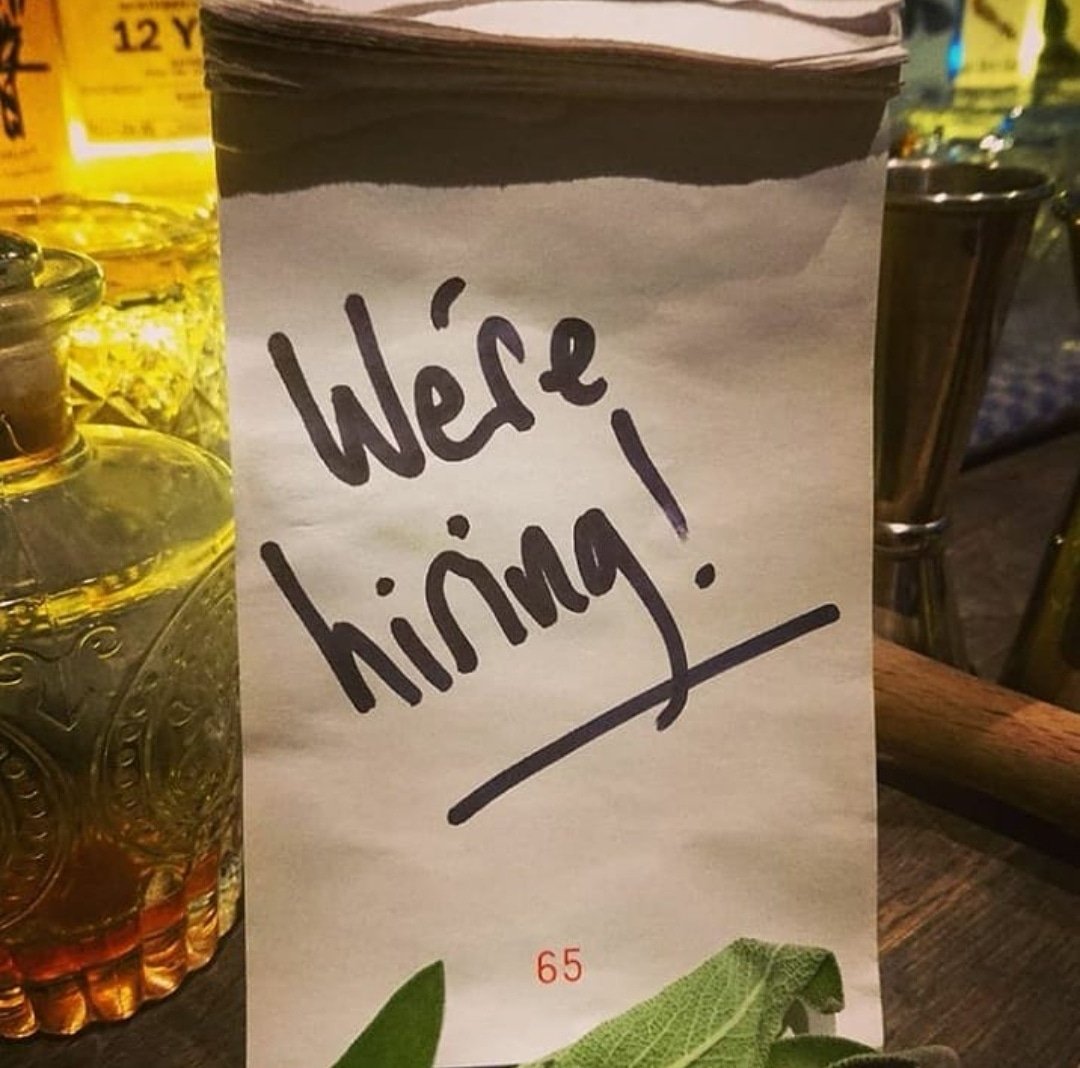 BrickfieldsBar's tweet photo. โก WE'RE HIRING! โก
Weekend Bartender's / Floor staff
Experience, enthusiasm, charm & a sense of humour essential. Pop in or email ed@brickfieldsbar.com
Spread the word!
-
#brickfieldsbar #Brockley #croftonpark #SE4 #deptford #nunhead #ladywell #Lewisham #se13 #se8 #se14 #se10 https://t.co/AhQNtAY5IL