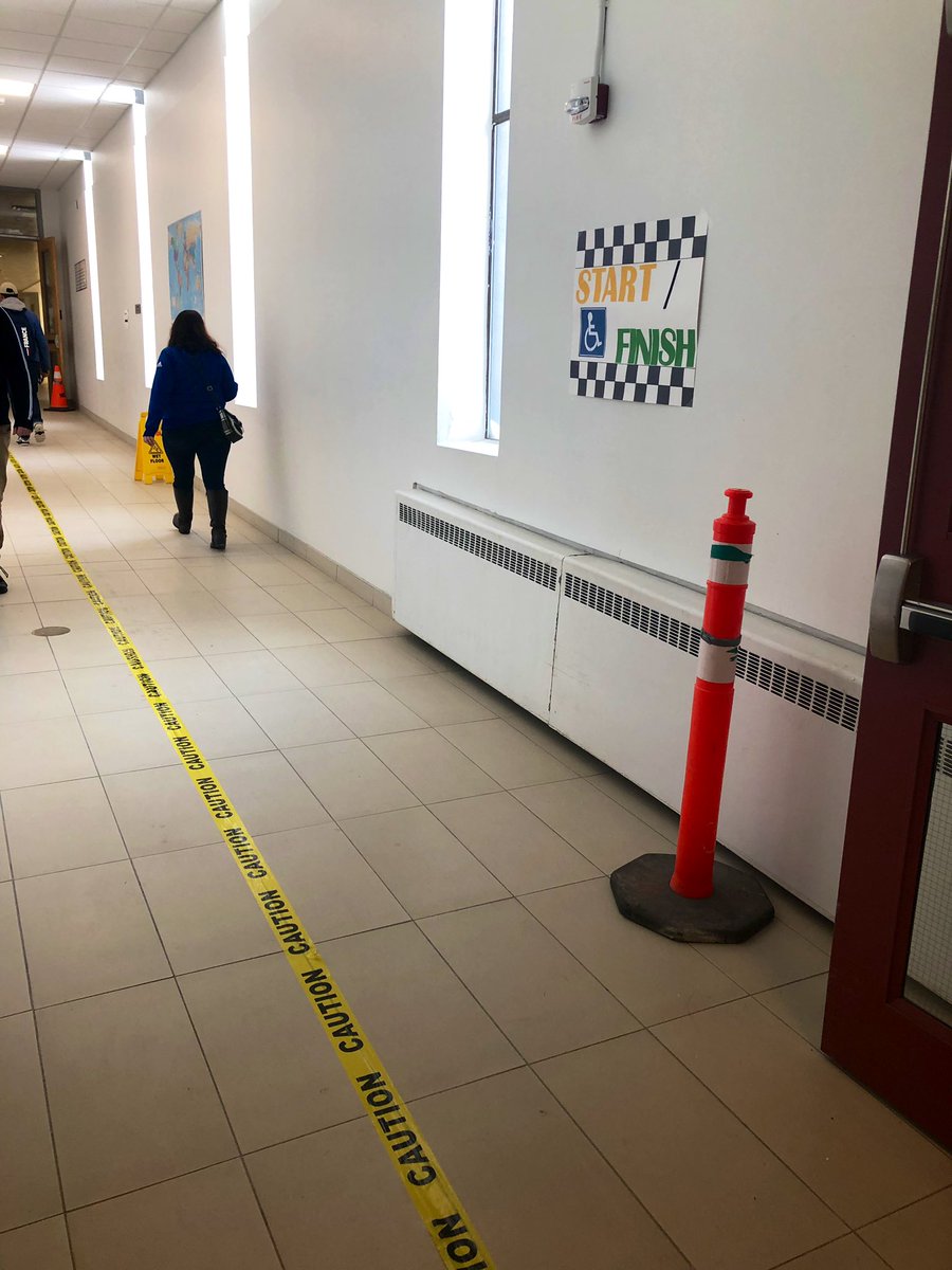 #NASCHAIR relay races happening in the <a href="/VerschurenCtr/">Verschuren Centre</a> right now to raise awareness about accessibility issues <a href="/cbuniversity/">CBU</a> &amp; in the community. Such a fun way to truly come to understand a different perspective. Great work <a href="/LogManMaritimes/">Logan Campbell</a> 👏Check it out! Happening until 11:30☺️