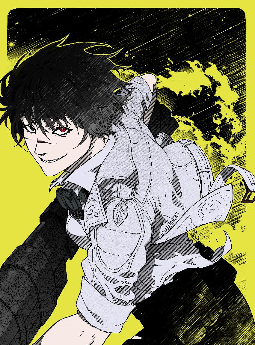 codemisery's tweet image. I decided to just color this as quick as possible in Photoshop because I am in love with this art of Lady and I am incredibly hyped for Devil May Cry 5.
Artist is m4hlm4