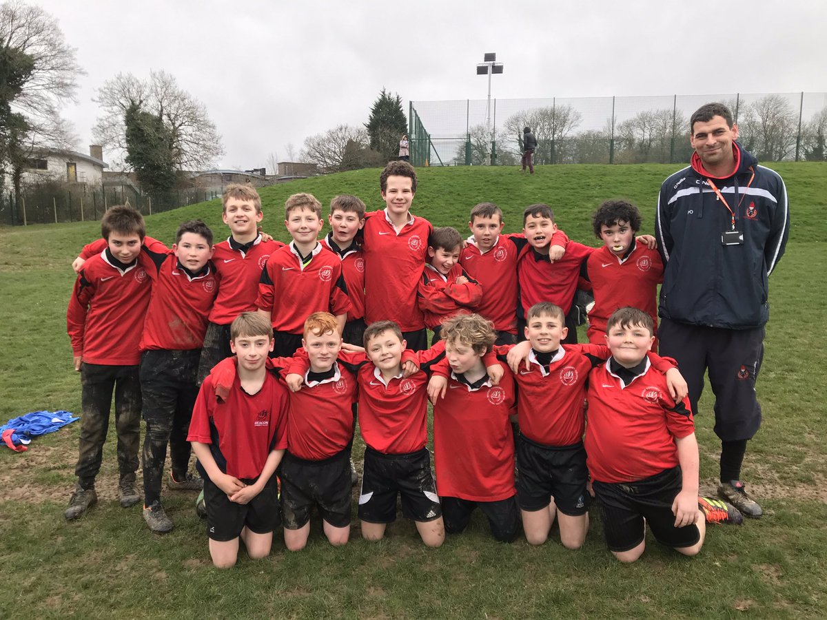 BeaconAPE's tweet image. Well done to these Year 7 Boys who played their first game for @Beacon_Academy this afternoon against @UckColl_Sport. Despite the result it was great to see so many of the lads play their first EVER game of rugby. Lots of great memories made and good rugby played! #TeamBeacon