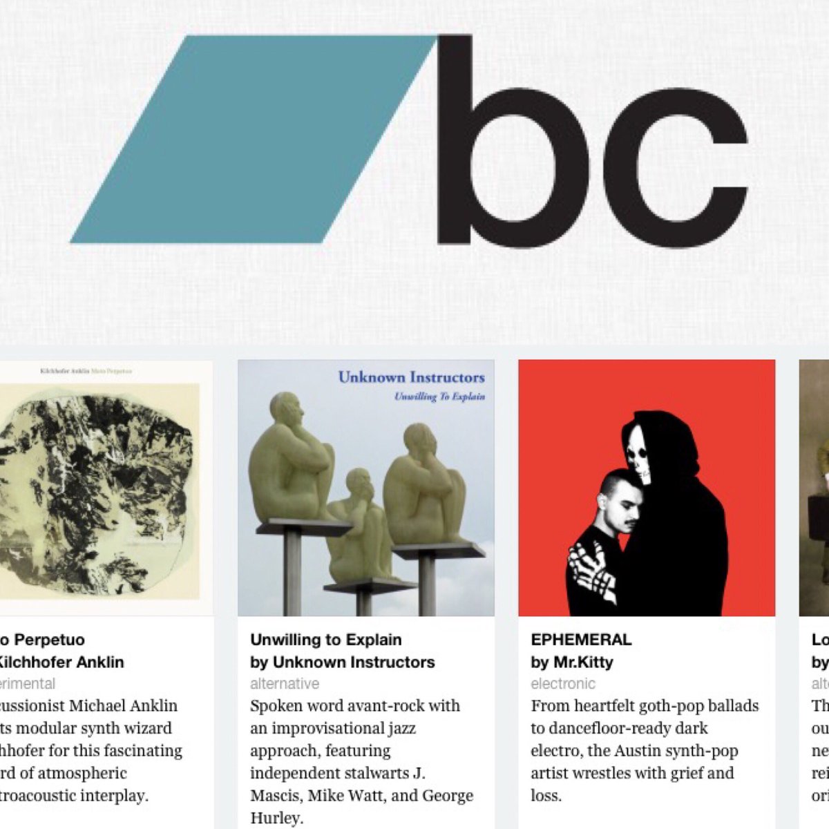 xopublicity's tweet photo. I see you @orgmusiclabel #UnknownInstructors on @Bandcamp #NewandNotable @wattfrompedro @jmascis #DanMcGuire #GeorgeHurley #vinyl #music https://t.co/1HnSovdBFj