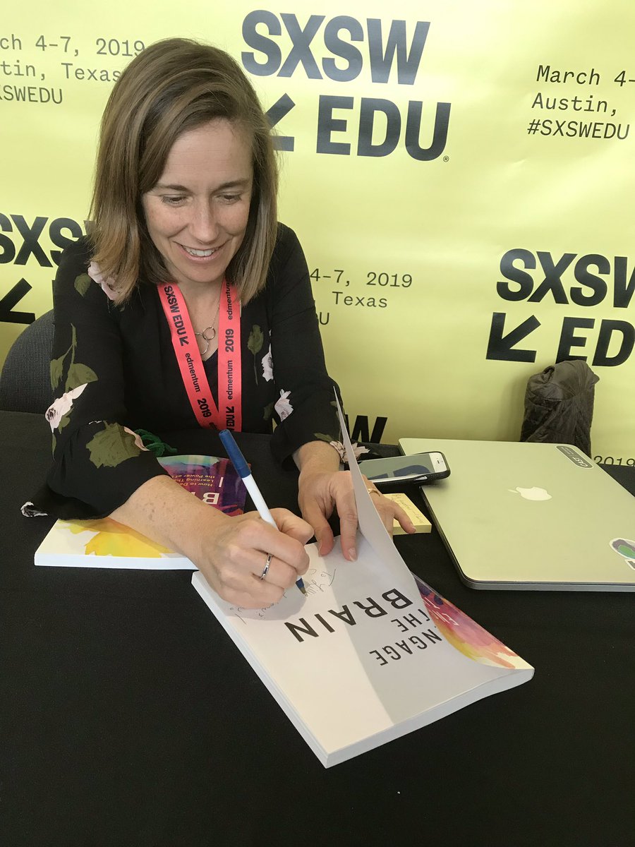 ThinkUDL's tweet photo. Look who is signing her book @AllisonAposey https://t.co/BKYibz1kz2