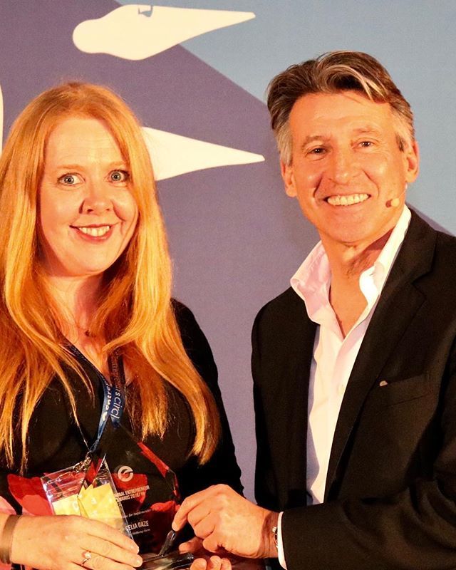 CeliaFarm's tweet image. Very chuffed that yesterday I won the award of Implementor of The Year at the National Entrepreneur Awards - this is great as a big section of my book is about productivity 😀 The award was presented by Sebastian Coe - an added bonus! 😍 #ECworks @entr… ift.tt/2tODZJZ