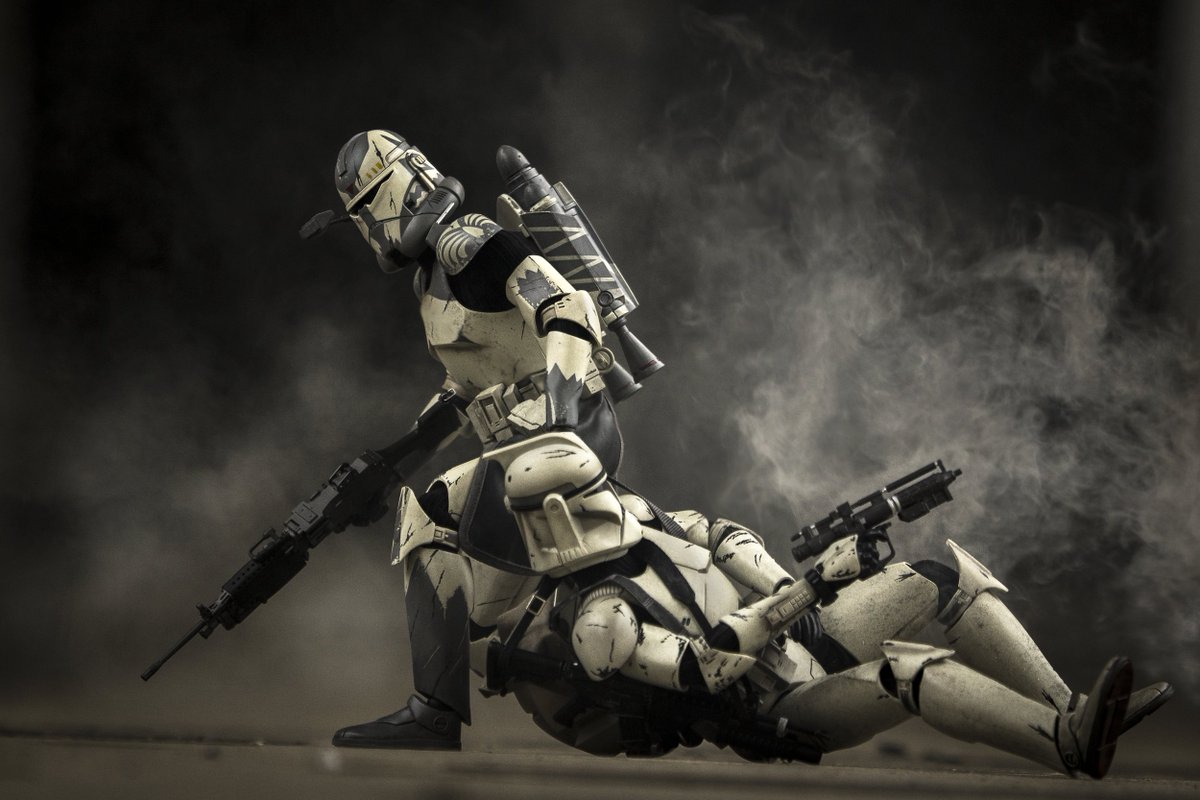 SDirardo's tweet photo. "We're clones sir. We're meant to be expendable."

A soldier of the 501st

A smartass at times but he knows how to get things done

A nightmare to all droids

Serious/crack/lewd RP

Story before lewd

"RT this so those clankers know that we're here." https://t.co/BWgy1nqnB5